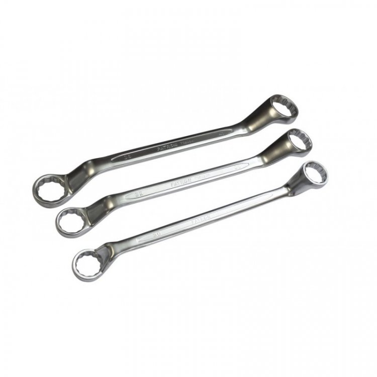 Ключ накидной отогнутый на 75грд. 30х32 мм