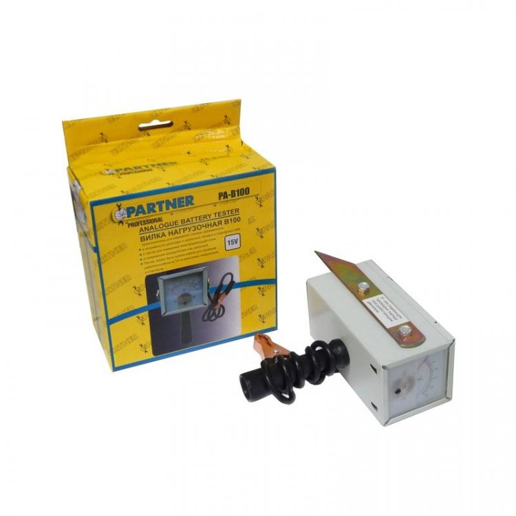 Тестер аккумуляторных батарей аналоговый (12V, 100А)