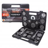 Набор инструментов для обслуживания тормозных цилиндров 21пр. (право/левосторонний привод), в кейсе Набор инструментов для обслуживания тормозных цилиндров 21пр. (право/левосторонний привод), в кейсе