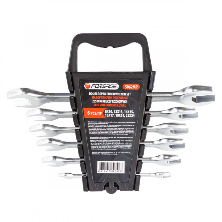 Набор ключей рожковых 6пр. Набор ключей рожковых 6пр.