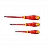 Отвертка шлицевая диэлектрическая 1000V 3x75мм