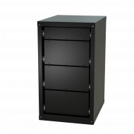 Тумба "4 ящика" для верстака GAROPT, серия STANDART (сменные фасады отдельно)