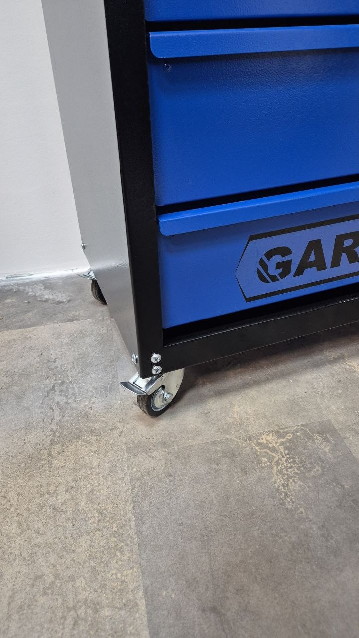 Тележка инструментальная GAROPT 5 ящиков СИНЯЯ , Серия "Econom" арт. GTE5.BLUE