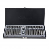 Набор бит с битодержателями, 42пр.10мм(75/30мм; TH:20,25,30,40,45,50,55,60,70; Ribe:М4,М5,М6,М7,М8,М9,М10,М11,М12,М13,М14),в метал. кейсе Набор бит с битодержателями, 42пр.10мм(75/30мм; TH:20,25,30,40,45,50,55,60,70; Ribe:М4,М5,М6,М7,М8,М9,М10,М11,М12,М13,М14),в метал. кейсе