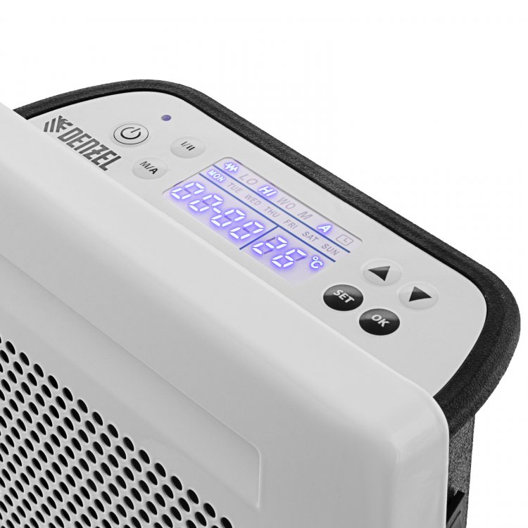 Конвектор гибридный электрический HybridX-1500, ИК нагреватель, цифровой термостат// Denzel Конвектор гибридный электрический HybridX-1500, ИК нагреватель, цифровой термостат// Denzel