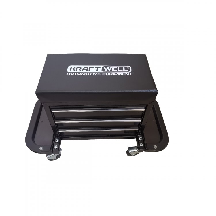 Сиденье механика на колесах c 3-мя ящиками Сиденье механика на колесах c 3-мя ящиками