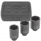 Набор головок ударных глубоких 3пр.1/2" (6-гр.) в кейс Набор головок ударных глубоких 3пр.1/2" (6-гр.) в кейс
