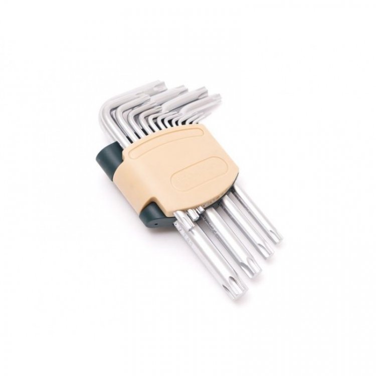 Набор ключей TORX Г-образных, 15пр.(Т6, T7, T8, T9, Т10, Т15, Т20, Т25, Т27, Т30, Т40, Т45, Т50, Т55, Т60)в пластиковом держателе Набор ключей TORX Г-образных, 15пр.(Т6, T7, T8, T9, Т10, Т15, Т20, Т25, Т27, Т30, Т40, Т45, Т50, Т55, Т60)в пластиковом держателе