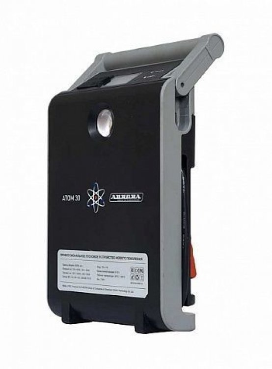 ATOM 30 пусковое устройство нового поколения 12/24В, 30000мАч, 111Вт*ч, 600/1200А