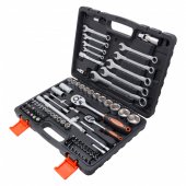 1/4"&1/2" Набор инструмента 82пр.Profi (6-гран)(4-32мм)