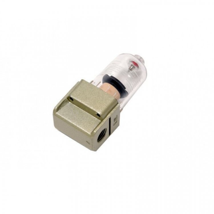 Фильтр для пневмосистемы 1/4"(пропускная способность 600 л/мин давление max 10 bar. температура воздуха 5 до 60С.5 Мк) Фильтр для пневмосистемы 1/4"(пропускная способность 600 л/мин давление max 10 bar. температура воздуха 5 до 60С.5 Мк)