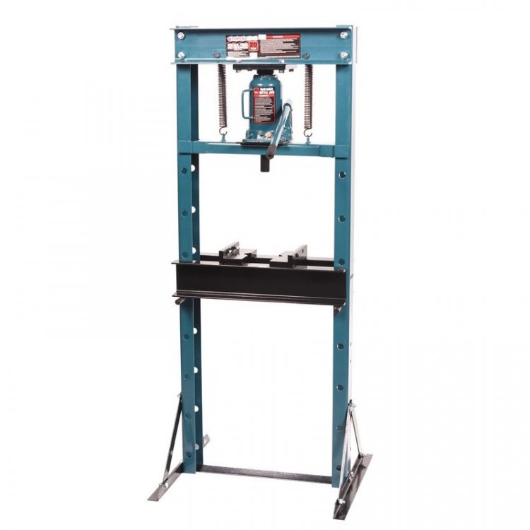 Пресс гидравлический напольный домкратного типа 20т, (рабочая высота: 0-890мм, рабочая ширина: 490мм, рабочий стол: 200х490мм, ход штока: 160мм) Пресс гидравлический напольный домкратного типа 20т, (рабочая высота: 0-890мм, рабочая ширина: 490мм, рабочий стол: 200х490мм, ход штока: 160мм)