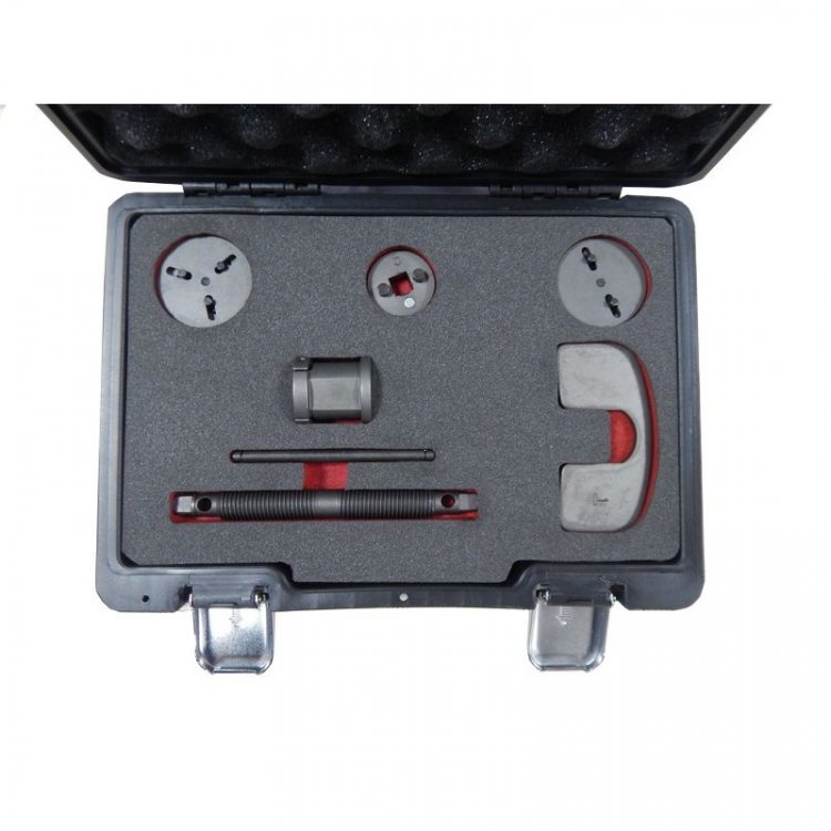 Комплект для обслуживания тормозных цилиндров универсальный 7пр.(привод с правосторонней/левосторонней резьбой) в кейсе Premium