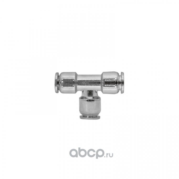 Фитинг МЕТАЛЛ соед.тройник d.6 мм БелАК Фитинг МЕТАЛЛ соед.тройник d.6 мм БелАК