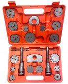 Набор инструмента для возврата тормозных цилиндров, 21 предмет, horex, арт. № HZ 25.1.128S Набор инструмента для возврата тормозных цилиндров, 21 предмет, horex, арт. № HZ 25.1.128S