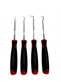 Набор крючков для демонтажа уплотнительных колец и сальников, 4 предмета, HZ 25.1.178S, /horex/