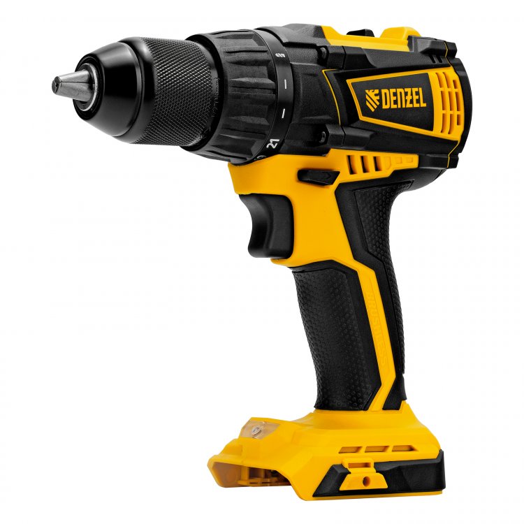 Дрель-шуруповерт аккумуляторная, бесщет. BLDL-IB-18-0, Li-Ion, 18 В // Denzel