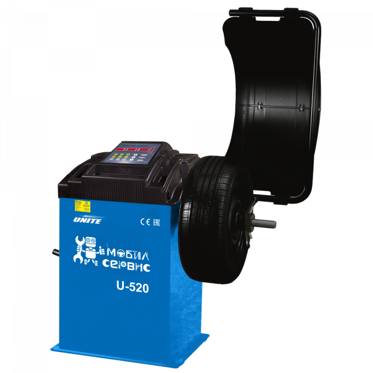 Балансировочный станок полуавтоматический U-520 Unite Балансировочный станок полуавтоматический U-520 Unite