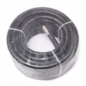 Шланг резиновый воздушный армированный с фитингами 6*12мм*10м (20-60бар, раб. t от -30 до +70°С)