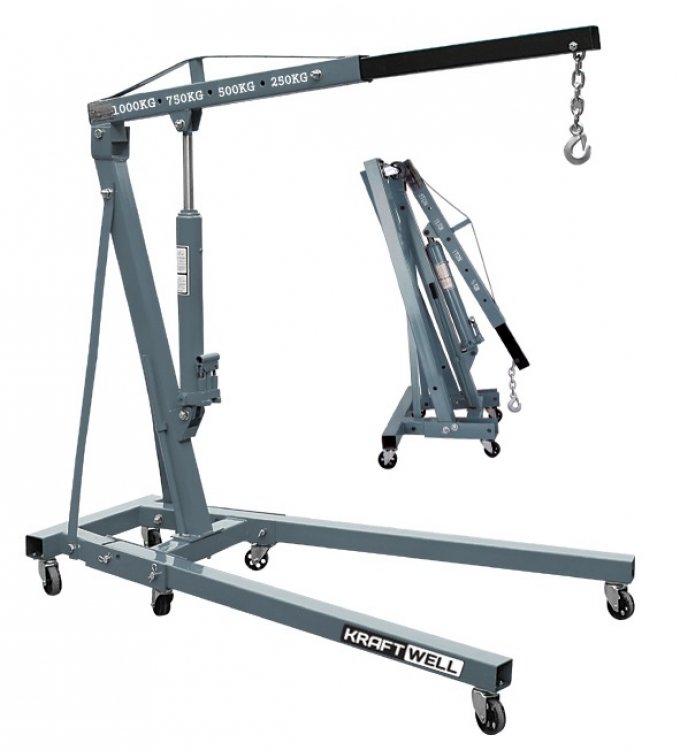 Кран складной двухтактный г/п 1 т. Кран складной двухтактный г/п 1 т.