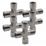 Переходник крест 3*F1/4 - M1/4, 5 шт