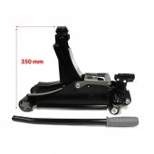 Домкрат подкатной гидравлический 2 т низкопрофильный с резиновой накладкой и лотком 2т (h min 100мм, h max 350мм) в коробке Домкрат подкатной гидравлический 2 т низкопрофильный с резиновой накладкой и лотком 2т (h min 100мм, h max 350мм) в коробке