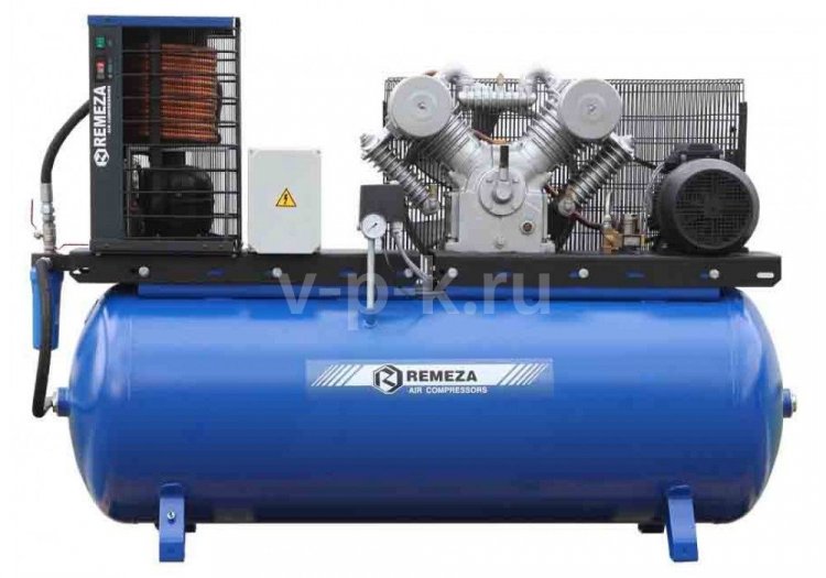 Компрессор поршневой с реф.осушителем 500.LB50Д REMEZA (Белоруссия): 690 л/мин., 10 бар, ресивер 500 л., 4 кВт, 380В, габариты без упак. 1930х615х1200 мм, 300 кг. Компрессор поршневой с реф.осушителем 500.LB50Д REMEZA (Белоруссия): 690 л/мин., 10 бар, ресивер 500 л., 4 кВт, 380В, габариты без упак. 1930х615х1200 мм, 300 кг.