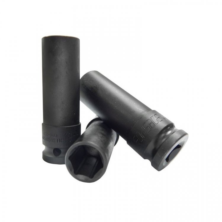 Головка ударная глубокая тонкостенная 19мм (6гр.), 1/2" Головка ударная глубокая тонкостенная 19мм (6гр.), 1/2"