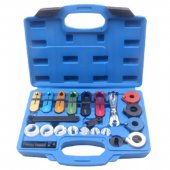 Набор приспособлений для разъединения быстросъемных соединений топливных систем и систем кондиционирования, 23пр., в кейсе