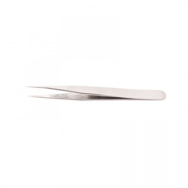 Пинцет прямой (L-125мм), в блистере