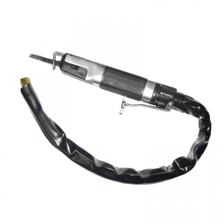 Пневмолобзик (9000 движ/мин,потребление- 113л/мин)с гибким шлангом 500мм