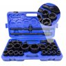 Набор инструментов ударных 26пр, 3/4" 1" (6гр.)(17,19,22,24,27,30,32,33,34,35,36,36-12гр,38,41,46,50мм;1":55,60,65мм)