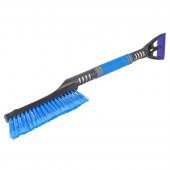 Щетка для снега в усиленном корпусе со скребком и накладкой на рукоятке(L общая-600мм,L рабочая-220мм,цвет-синий) Щетка для снега в усиленном корпусе со скребком и накладкой на рукоятке(L общая-600мм,L рабочая-220мм,цвет-синий)