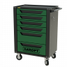 Тележка инструментальная Garopt 6 ящиков ЗЕЛЕНАЯ, центральный замок, увеличенные колеса, доводчики, GAROPT Серия "High", высота 1040мм Тележка инструментальная Garopt 6 ящиков ЗЕЛЕНАЯ, центральный замок, увеличенные колеса, доводчики, GAROPT Серия "High", высота 1040мм