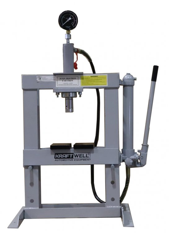 Пресс 10 т. настольный с ручным приводом