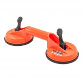 Съемник стекол двухзажимной с присосками (диам. 118мм, макс. вес до 40кг.,пластик) Съемник стекол двухзажимной с присосками (диам. 118мм, макс. вес до 40кг.,пластик)