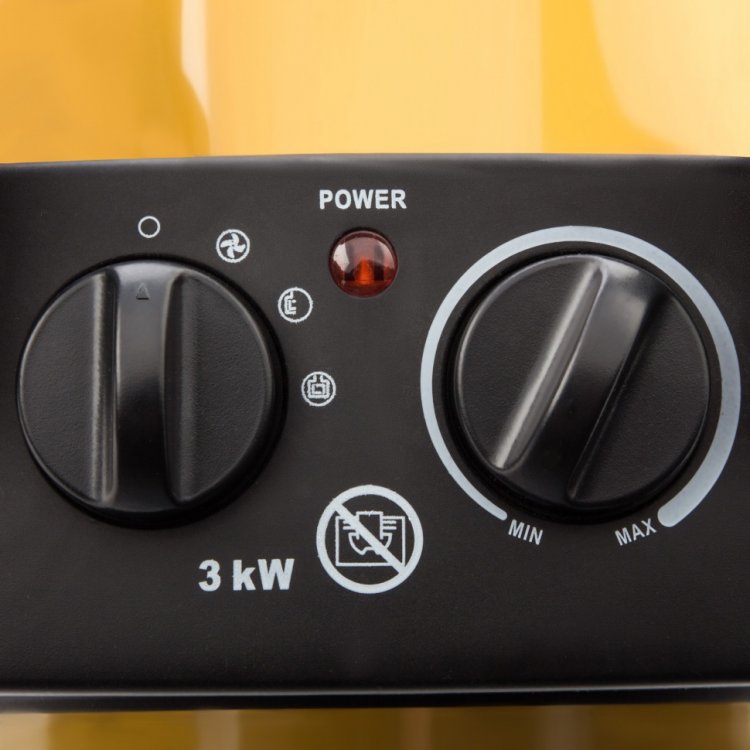 Тепловая пушка, керамический нагреватель (тепловентилятор) DHC 3-150, 230В, 0,025/1,5/3 кВт// Denzel