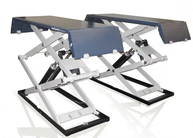 Подъемник ножничный г/п 3,5 т. напольный/заглубляемый