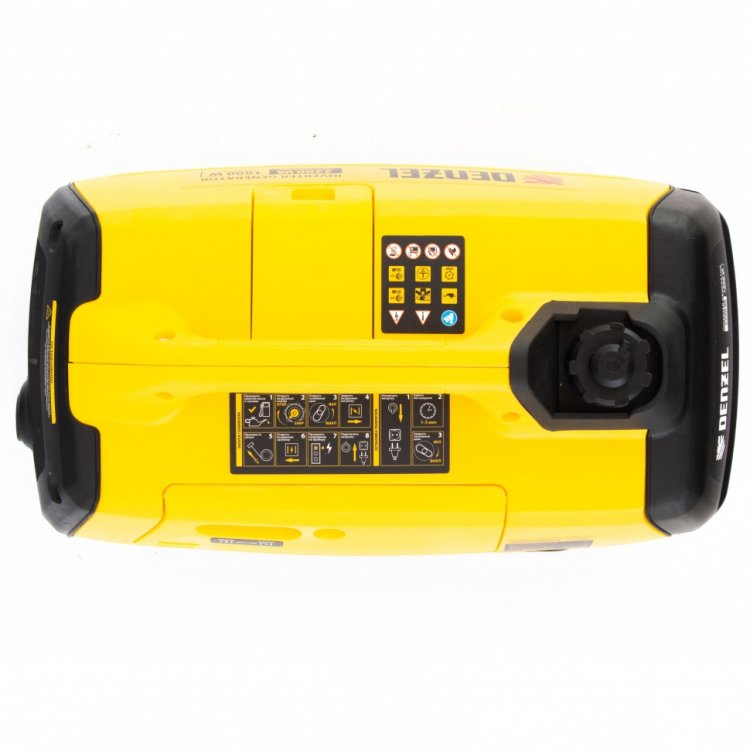 Генератор инверторный GT-2200iS, 2,2 кВт, 230 В, бак 4 л, закрытый корпус, ручной старт// Denzel Генератор инверторный GT-2200iS, 2,2 кВт, 230 В, бак 4 л, закрытый корпус, ручной старт// Denzel