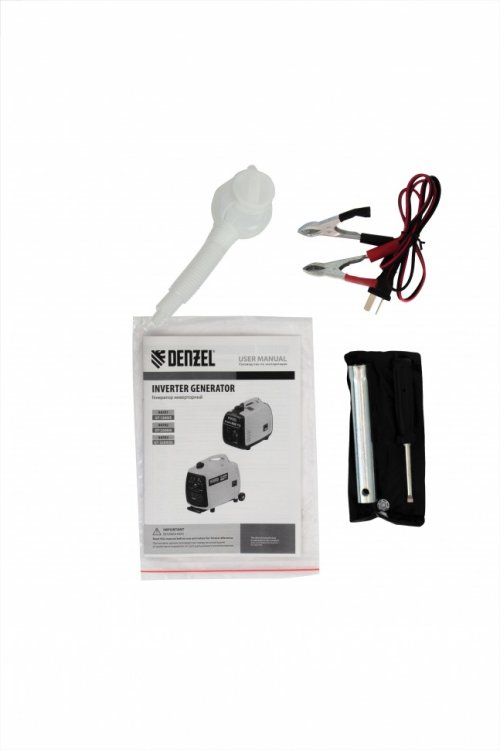 Генератор инверторный GT-2200iS, 2,2 кВт, 230 В, бак 4 л, закрытый корпус, ручной старт// Denzel Генератор инверторный GT-2200iS, 2,2 кВт, 230 В, бак 4 л, закрытый корпус, ручной старт// Denzel