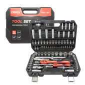 Набор инструментов 94пр.1/4"1/2" (6гр.)(4-32мм) Набор инструментов 94пр.1/4"1/2" (6гр.)(4-32мм)