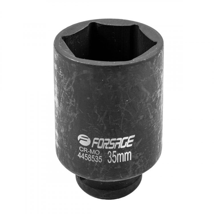 Головка ударная глубокая 35мм (6гр.), 1/2"