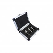 Набор зенкеров,3пр. (10, 12, 16мм),в аллюм. кейсе Набор зенкеров,3пр. (10, 12, 16мм),в аллюм. кейсе