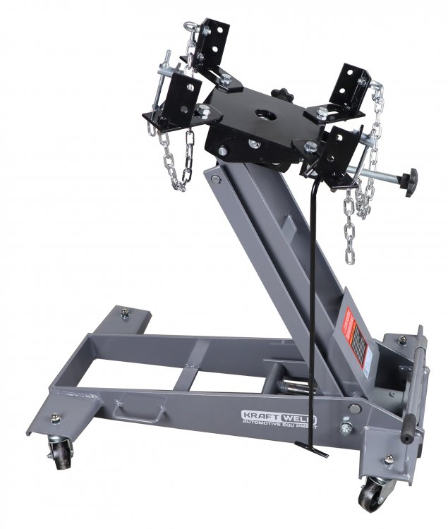 Тележка гидравлическая подкатная для агрегатов трансмиссии г/п 1500 кг