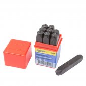 Набор цифровых штампов 9пр. (8мм),в пластиковом футляре