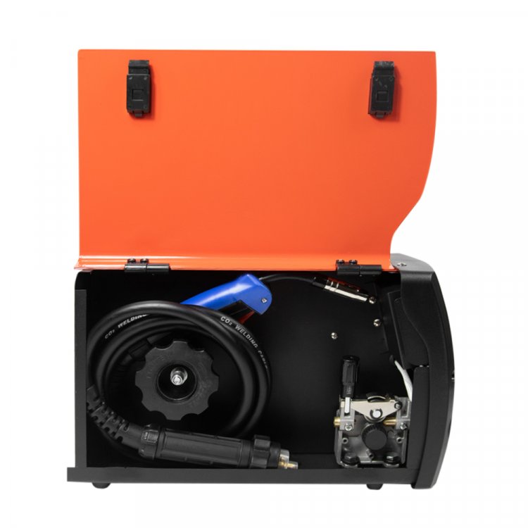 Сварочный полуавтомат KVAZARRUS MIG 200 - Диапазон сварочного тока, А: 30-200 (MIG) / 20-160(MMA), Режим ручной дуговой сварки (MMA): есть, Класс изоляции / защиты: H / IP21S, Панельные розетки: 10-25мм2 (арт. 6611)