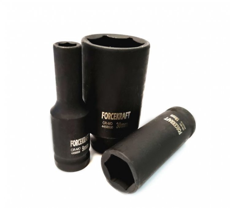 Головка ударная глубокая 18мм (6гр.), 1/2"