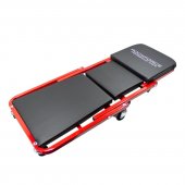 Стул-лежак трансформер подкатной на 6-ти колесах (лежак/стул: размеры 910х410х120мм/460х410х360мм, max нагрузка 150/120кг) Стул-лежак трансформер подкатной на 6-ти колесах (лежак/стул: размеры 910х410х120мм/460х410х360мм, max нагрузка 150/120кг)