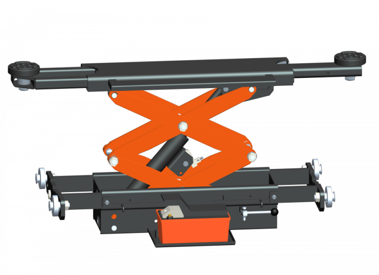 Канавный домкрат (траверса) пневмогидравлический, г/п 3т, Everlift EE-CJ3SA Канавный домкрат (траверса) пневмогидравлический, г/п 3т, Everlift EE-CJ3SA