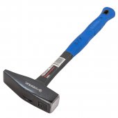 Молоток слесарный с фиберглассовой эргономичной ручкой и резиновой противоскользящей накладкой (1000г)